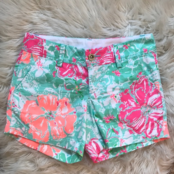 Lilly Pulitzer Callahan Short cotton beach walk - Picture 3 of 8